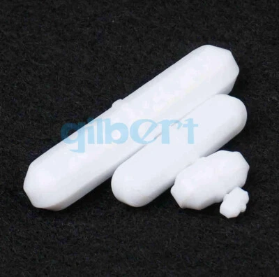 Stirrer Bar 6 to 100mm PTFE Coated Magnetic Lab Stirring Tool B Type