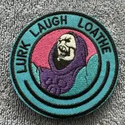 LURK LAUGH LOATHE/ SKELTOR/ HE-MAN American Hook & Loop Morale Patch