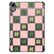 iPad mini (6th gen) iPad Impact Case Clover Check by Megan McKean