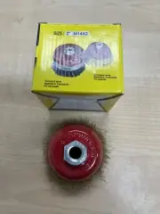 Brass Cup Wire Brush Dia 75mm M14 x 2