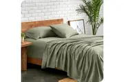 Ddecor Home 1500 Thread count Premium Cotton Blend Sheet Set Sage