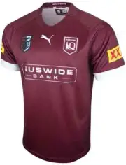 QLD Maroons State of Origin NRL Mens On Field Jersey Sizes S-5XL