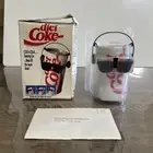 NEW 1989 Dancing Diet Coke Can Sunglasses Headphones Box Coca-Cola NOS Vintage