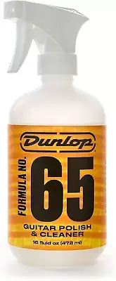 JIM DUNLOP 65 Formula 65 Guitar Polish & Cleaner 16oz.