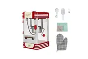 Popcorn Machine Popcorn Maker Corn Popper 310W Machine Popper With Warming Light and Accessories Easy to Use Commercial Fully Automatic Popcorn