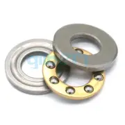 10PCS 6x14x5mm Miniature Axial Ball Flat Washers Thrust Bearings 3-Parts ABEC-1