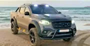 Top Roof Led Light Cap Roof Cap Fits For Mercedes X Class Suv Off Road 2016-2021