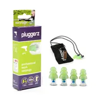 在飛比找PChome24h購物優惠-荷蘭進口 pluggerz 工作耳塞 聲音濾波器 1大1小2