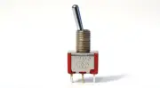 ( 5 PCS) Toggle Switch, 7103 SYZQ, C&K COMPONENTS, W/ HARDWARE