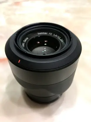 【Classic】 SONY Sonnar T* FE 55mm F1.8 ZA 極新 送BC-VW1 原廠充電器