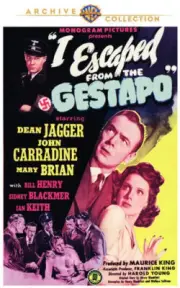 DVD I Escaped From the Gestapo (1943) NEW Dean Jagger