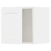 METOD wall cabinet, white Enköping/white wood effect, 40x37x40 cm