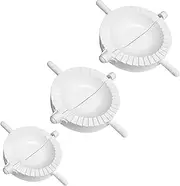 3 Pcs Ravioli Dumpling Maker Set, Manual Chinese Dumpling Pasty Molds Cutter Gyoza Empanada Mould Pierogi Pie Dough Pastry Wrapper Press Cutter,Gyoza Wrappers,Pie Maker