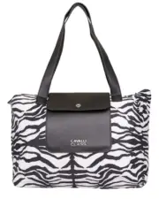 NWT $225.00 Cavalli Class Large Tote.Color/material: printed zebra polyester