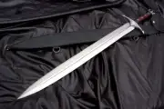 Handmade 24" Viking Sword - Full Tang, Sheath Included, Sharp, Historical, Gift