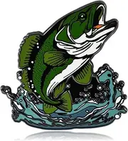[Clayton Jewelry Labs] Largemouth Bass Enamel Pin