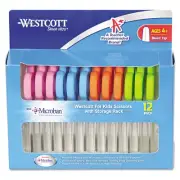 Westcott Kids Scissors with Antimicrobial Protection 5" Blunt 12/Pack 14871