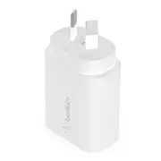 Belkin BoostCharge 25W USB-C PD 3.0 PPS Wall Charger [WCA004auWH]