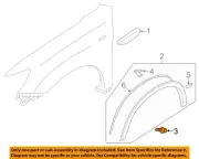 MITSUBISHI OEM 00-12 Eclipse Headlamp-Front Lamps-Lens & Housing Bolt MS240156 (for: Mitsubishi)