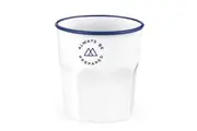 Leaf & Bean Coloured Double Wall Glasses Yellow 360ml (Set of 2)