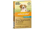 Advocate Medium Dog 4-10kg Teal Spot On Flea Wormer Treatment 3 Pack
