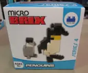 New Penguins Micro Brix Tiniest Building Block Sets Series 4