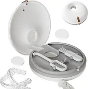 Orthodontic Retainer Case,Orthodontic Storage Box | Orthodontic Portable Storage Case, Mouth Guard Case for Braces Orthodontic Appliances