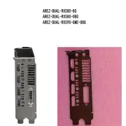 I/O IO shield for ASUS AREZ-DUAL-RX580-O8G Graphics Card Backplate Bracket Panel