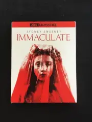 IMMACULATE - 4K - W/Slipcover! 2023 Sydney Sweeney BRAND NEW SEALED RARE