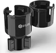 Dylen Car Cup Holder Expander, 2 in 1 Cup Holder Extender Adapter for Car with Expandable Base, Cup Holder Insert Fits Most Large Drink Bottles 300-1500 ML (5.6-10.7 CM)