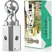 LATCH.IT Replacement Gooseneck Ball Hitch | 2-5/16” Gooseneck Tow-Hitch Ball | 30,000lbs Load Capacity | Compatible with B&W Trailer Hitches Part Number GNXA2000