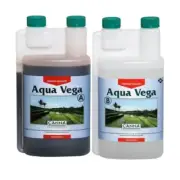 BRAND NEW - Canna Aqua Vega A/B Nutrient Set - 1L - Hydroponic Plant Nutrients
