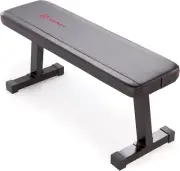 Flat Utility Weight Bench for Home Gym Weight Training and Ab Exercises