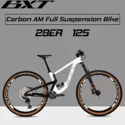 BXT Carbon Full Suspension Mountain Bike S/M/L/XL Frame 12 Speed Disc MTB Bike