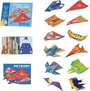 Paper Airplanes for Kids | Creative Paper Toys for Kids Paper Plane | Versatile Airplane Craft Paper Novel Airplane Toys for Children Boys Girls