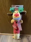 Multipet Christmas Loofa 18” Reindeer With Squeaker