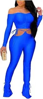 [CUOREZ] Strap Shoulder Stacked Pants Two Piece Set