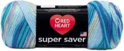 3 Pack Red Heart Super Saver Yarn-Wildflowers E300B-3955