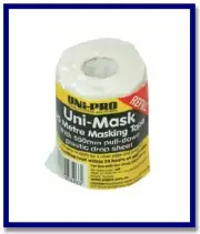 UNi-PRO Uni-Mask Plastic Pull - Down Drop Sheets - 1 Unit