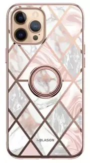 iPhone 12/12 Pro Case 6.1 Inch i-Blason CosSnap Slim with Kickstand Bumper Ring