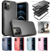 For Apple iPhone 14 / 13 Pro Max Shock proof Heavy Duty Hard Rugged Case Cover
