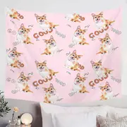 Cool Good Corgi Dog Tapestry