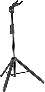 Oshhni Tripod Guitar Stand Instrument Holder Adjustable Height Folding Ukulele Display Stand Electric Guitar Rack for Music Room