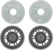 Mop Holder Rag,Compatible for Dreame， L20 Ultra/X20 Pro,Compatible for Mijia ，M30S Robot Vacuum Mop Board Cleaner Mop Kit
