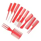 20 Pcs Hair Comb Set Straightener Barber Hairstylist Combs Women's