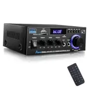 AK45 Bluetooth 5.0 Home Audio Amplifier Stereo Receivers,Max 300W, 2.0 Channel