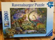 Ravensburger Realm of the Giants Dinosaurs Puzzle 200 XXL Pieces NEW Sealed
