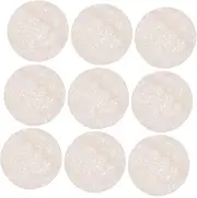 [TOVINANNA] 18Pcs Natural Loofah Pads for Face Exfoliation Skin Friendly Scrubbers Deep Cleansing Exfoliating Sponge for Acne Blackhead Removal for All