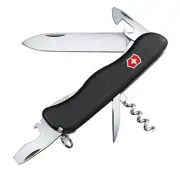 VICTORINOX Picnicker Black Swiss Army Knife Multi-function Knife Disaster