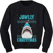[Tstars] Jawlly Shark Sweatshirt Toddler Youth Kids Ugly Christmas Sweater Style